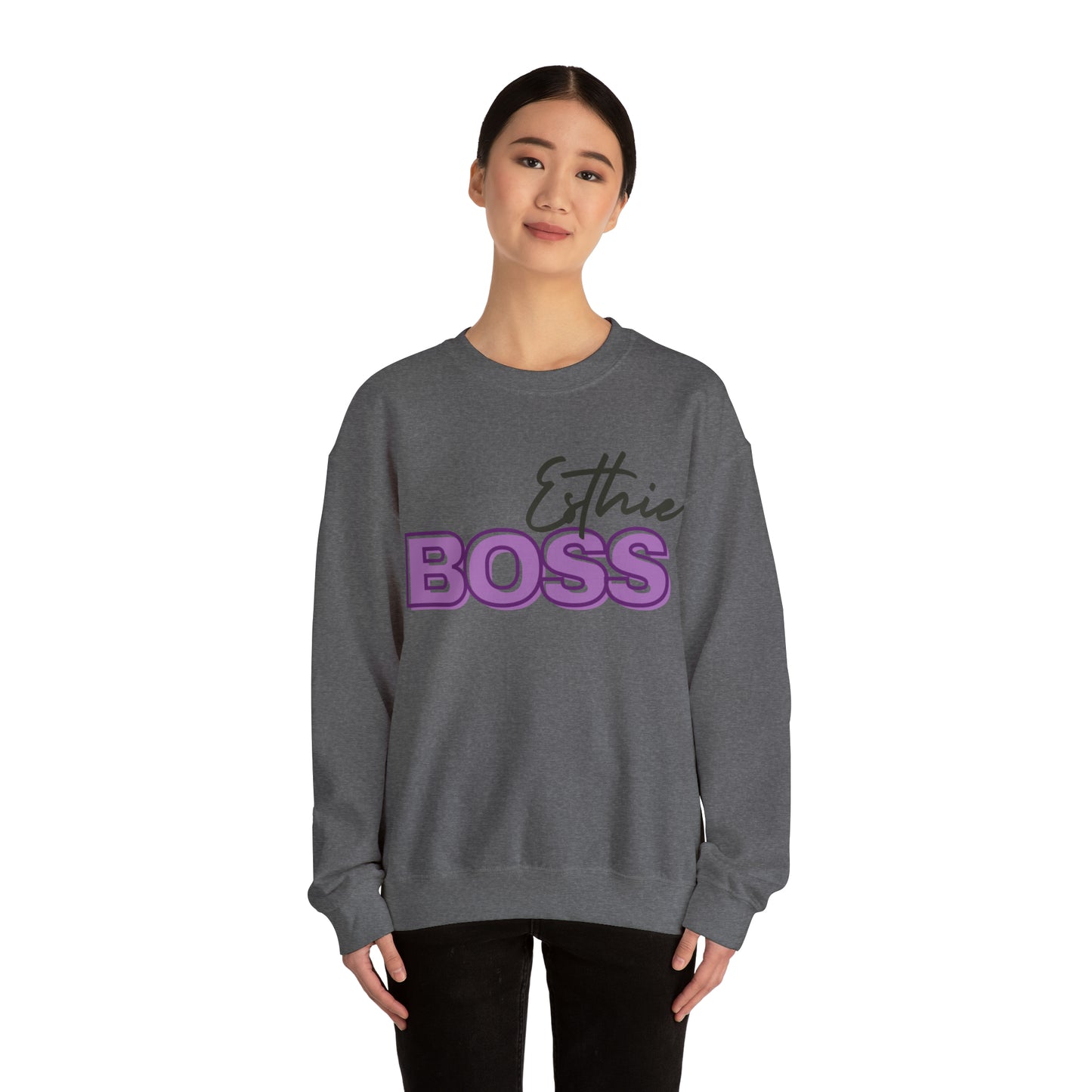 Esthie Boss Crewneck Sweatshirt